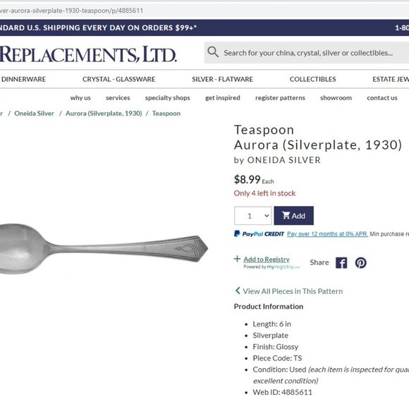 Oxford Silverplate Aurora Pattern 1930s Art Deco Flatware Oneida 28 Pieces - Picture 16 of 16